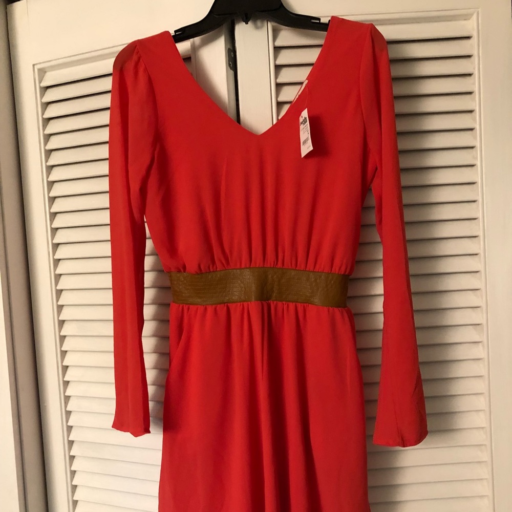 Charlotte Russe Orange Dress